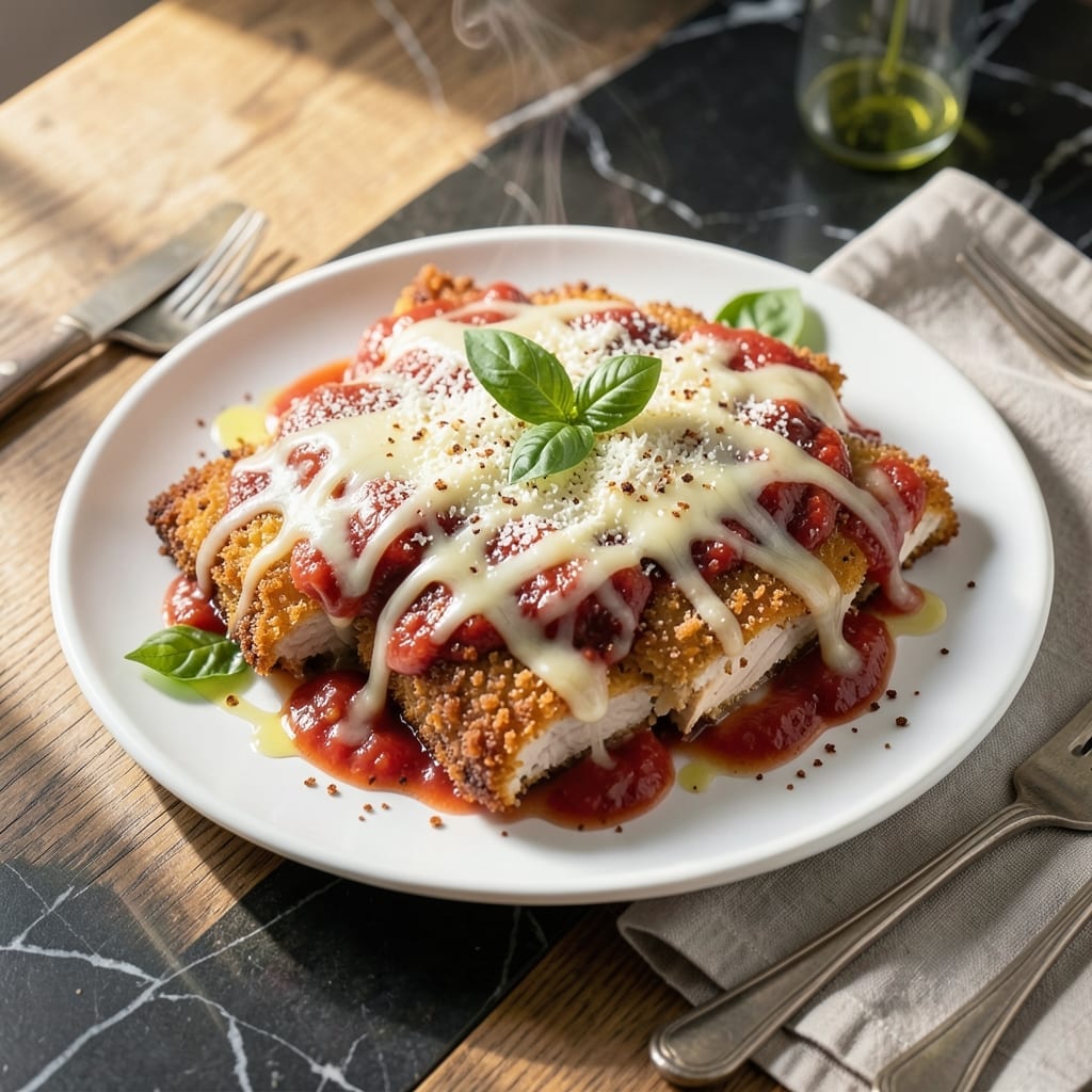 Vodka Chicken Parm Recipe: Crispy Cutlets With Vodka-Infused Sauce