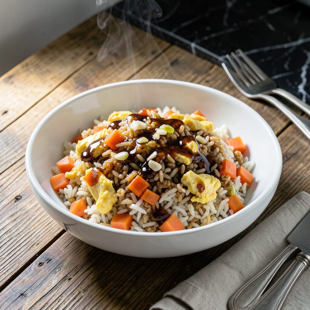 Sticky Fried Rice Recipe: Wok-Charred Sweet and Savory Bites Sticky Fried Rice Recipe: Wok-Charred Sweet and Savory Bites