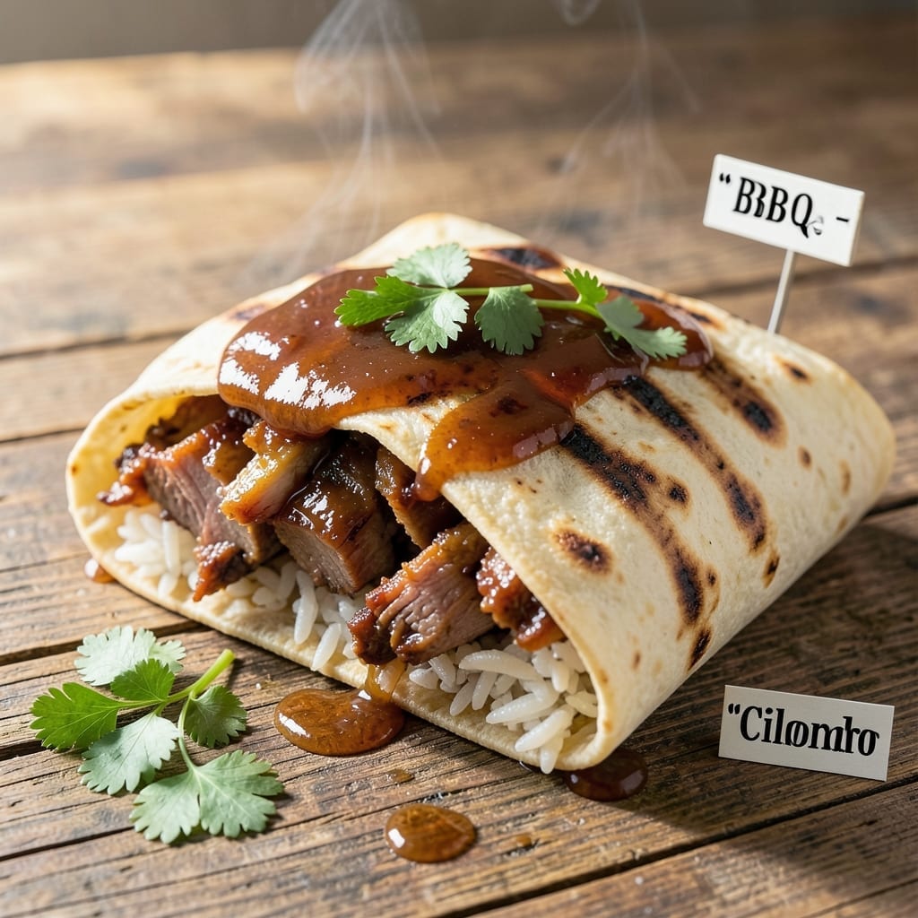 Pulled Pork and Rice Burrito Recipe: Smoky Meets Fluffy in Every Bite