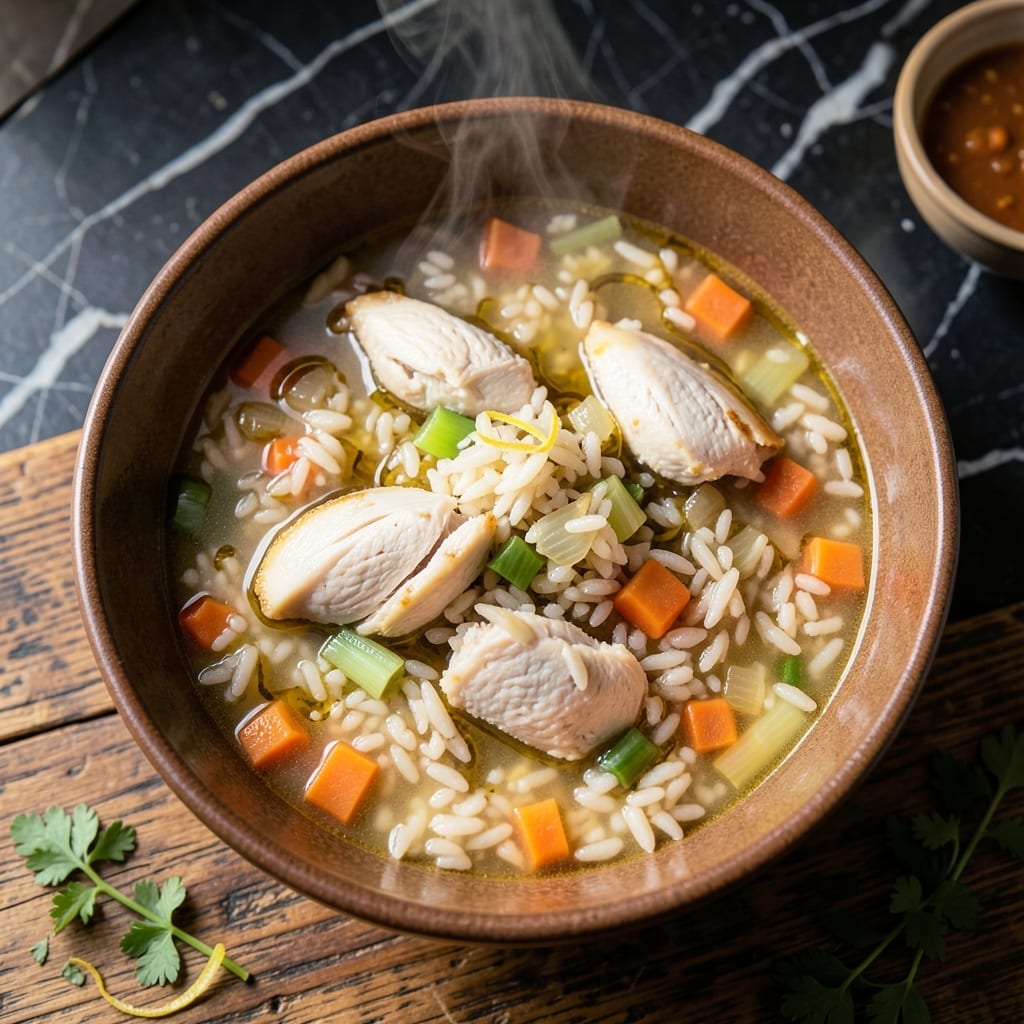 Quick Chicken and Rice Soup Recipe: Homemade Comfort in a Flash