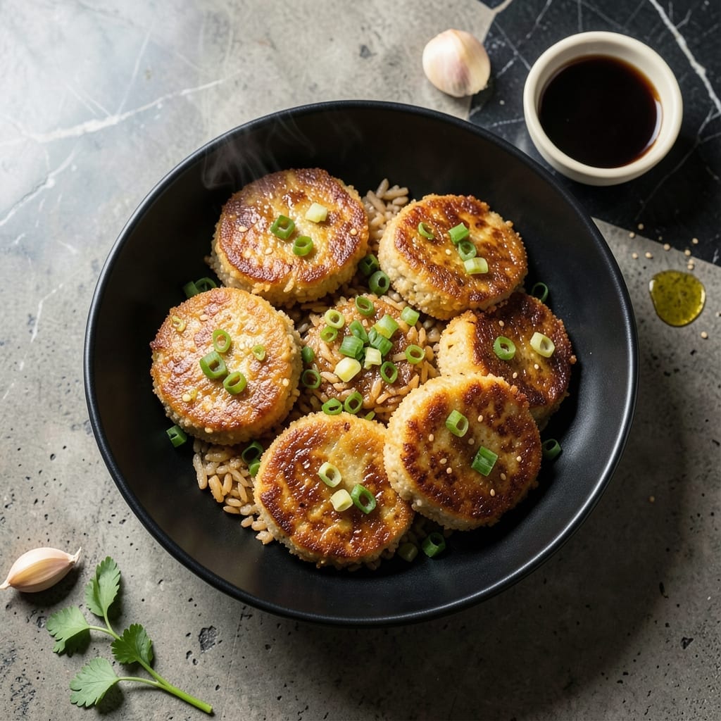 Fried Rice Patty Recipe: Crispy Golden Bites With Asian Flair