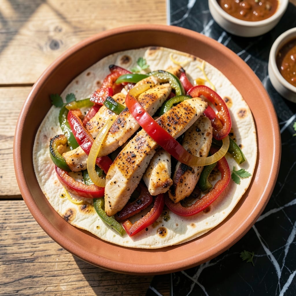 Chicken Fajita Burrito Recipe: Smoky Spiced Fillings Wrapped Tight