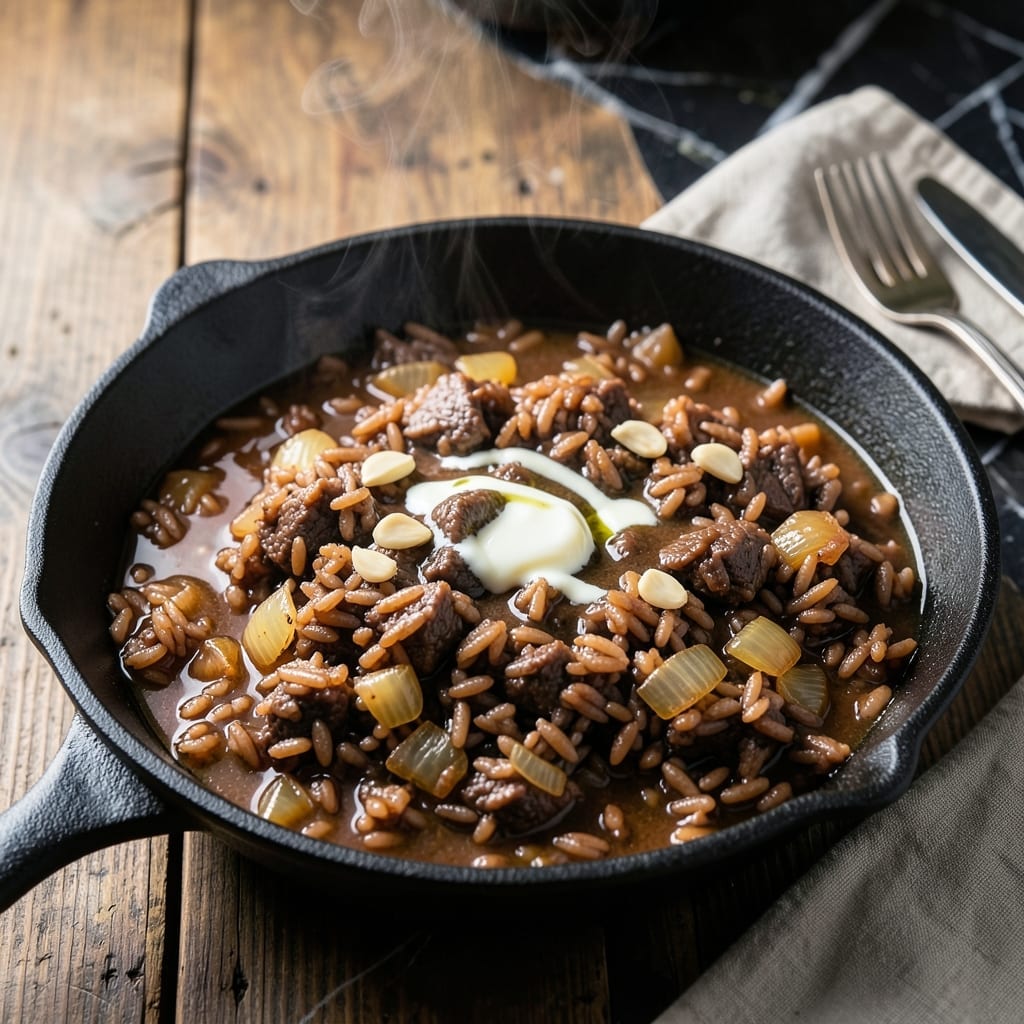 Brown Rice Recipe With Beef Consomme and Beef Broth: Rich Depth in Every Grain Brown Rice Recipe With Beef Consomme and Beef Broth: Rich Depth in Every Grain