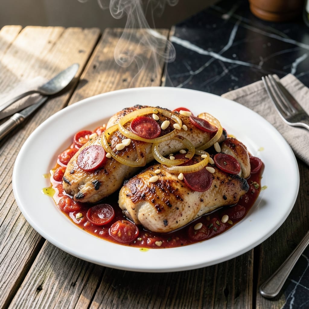 Chicken Pepperoni Recipe: Spicy Italian-Inspired Skillet Meal