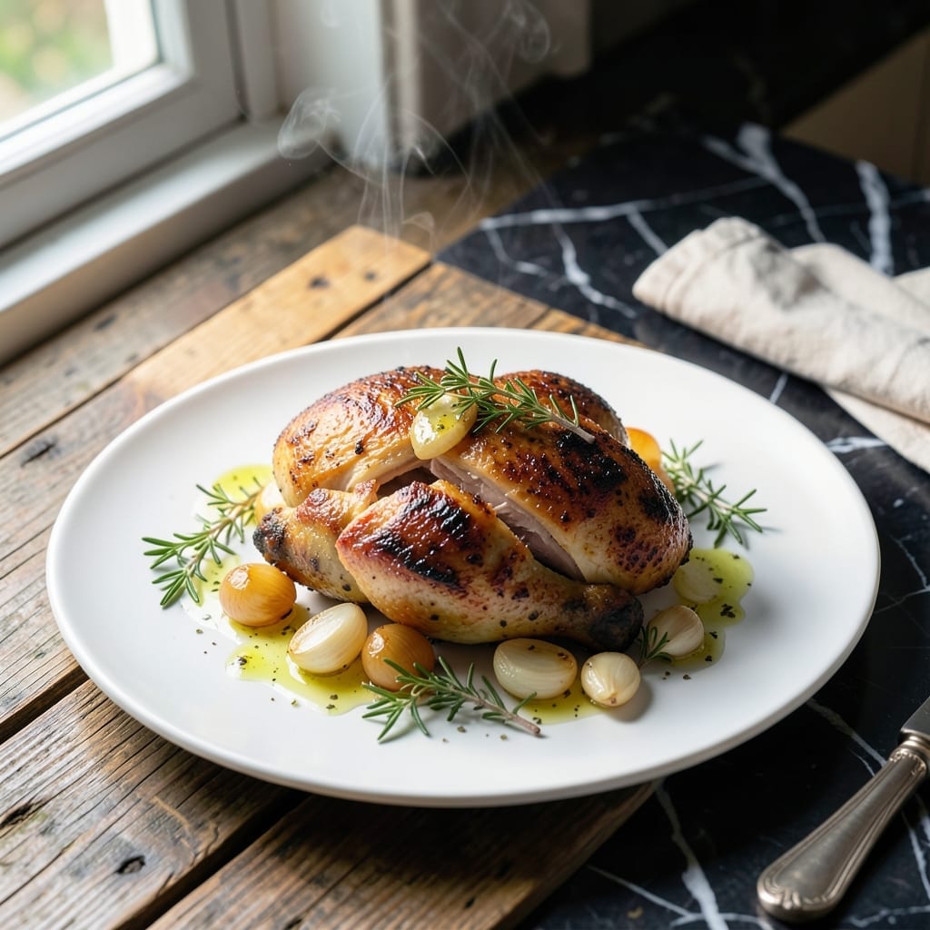 Chicken Wine Recipe: White Wine Braised With Garlic and Herbs Chicken Wine Recipe: White Wine Braised With Garlic and Herbs