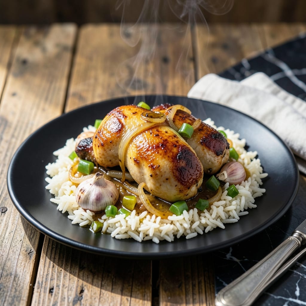 A Chef's Life Chicken and Rice Recipe: Savory One-Pot Comfort A Chef's Life Chicken and Rice Recipe: Savory One-Pot Comfort