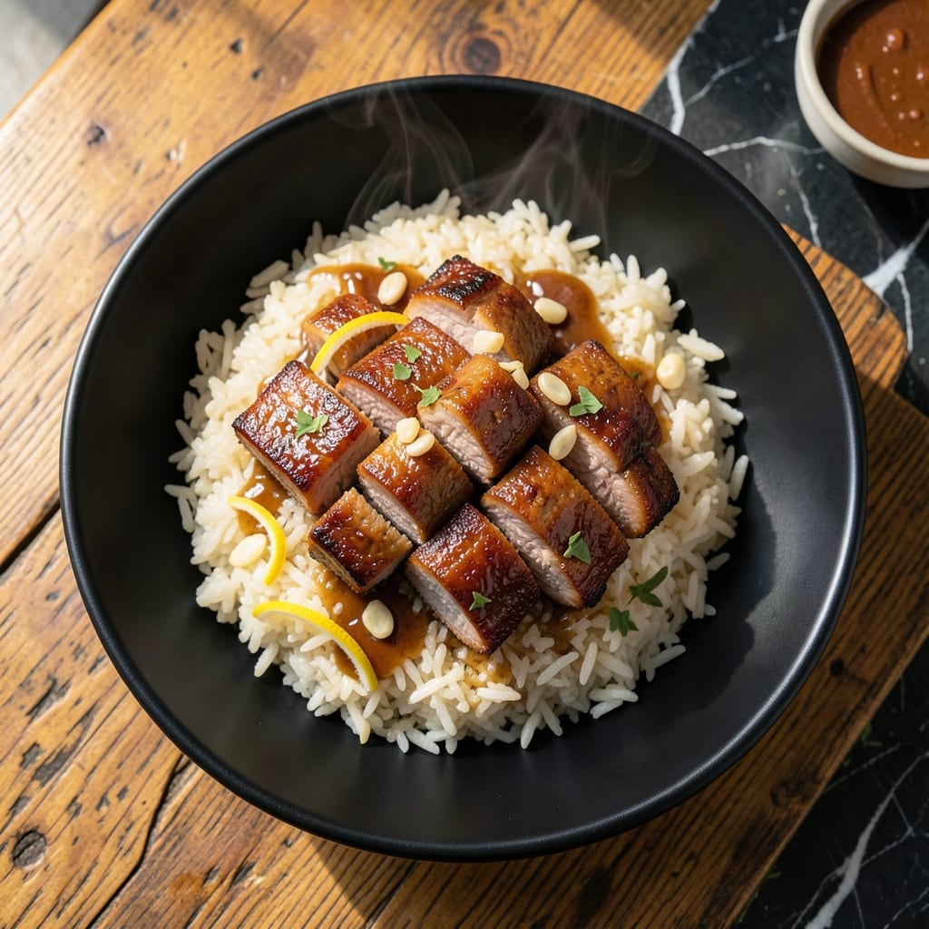Pork and Jasmine Rice Recipe: Aromatic Bites with Tender Meat