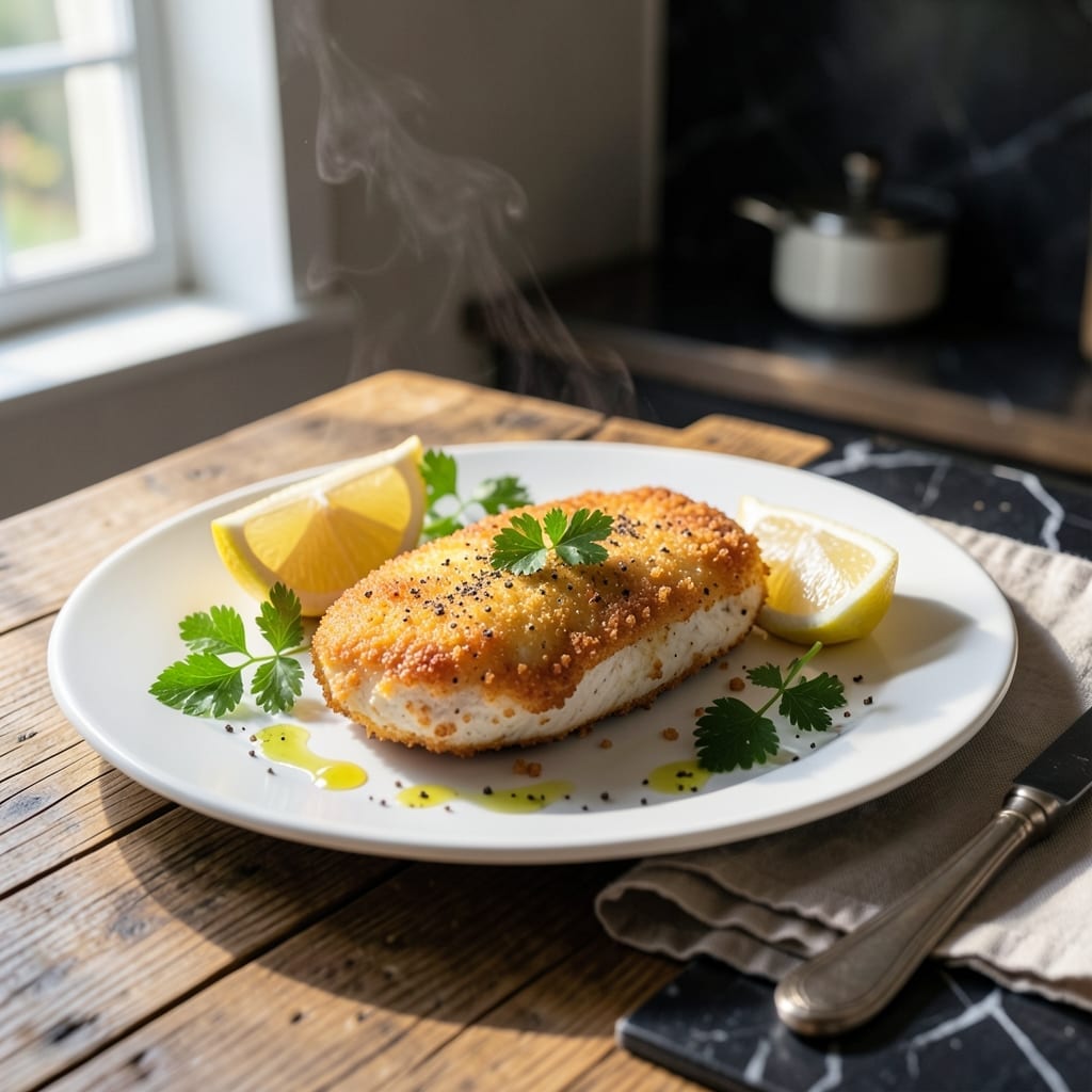 Basic Chicken Schnitzel Recipe: Golden Crispy Coating With Tender Meat Basic Chicken Schnitzel Recipe: Golden Crispy Coating With Tender Meat