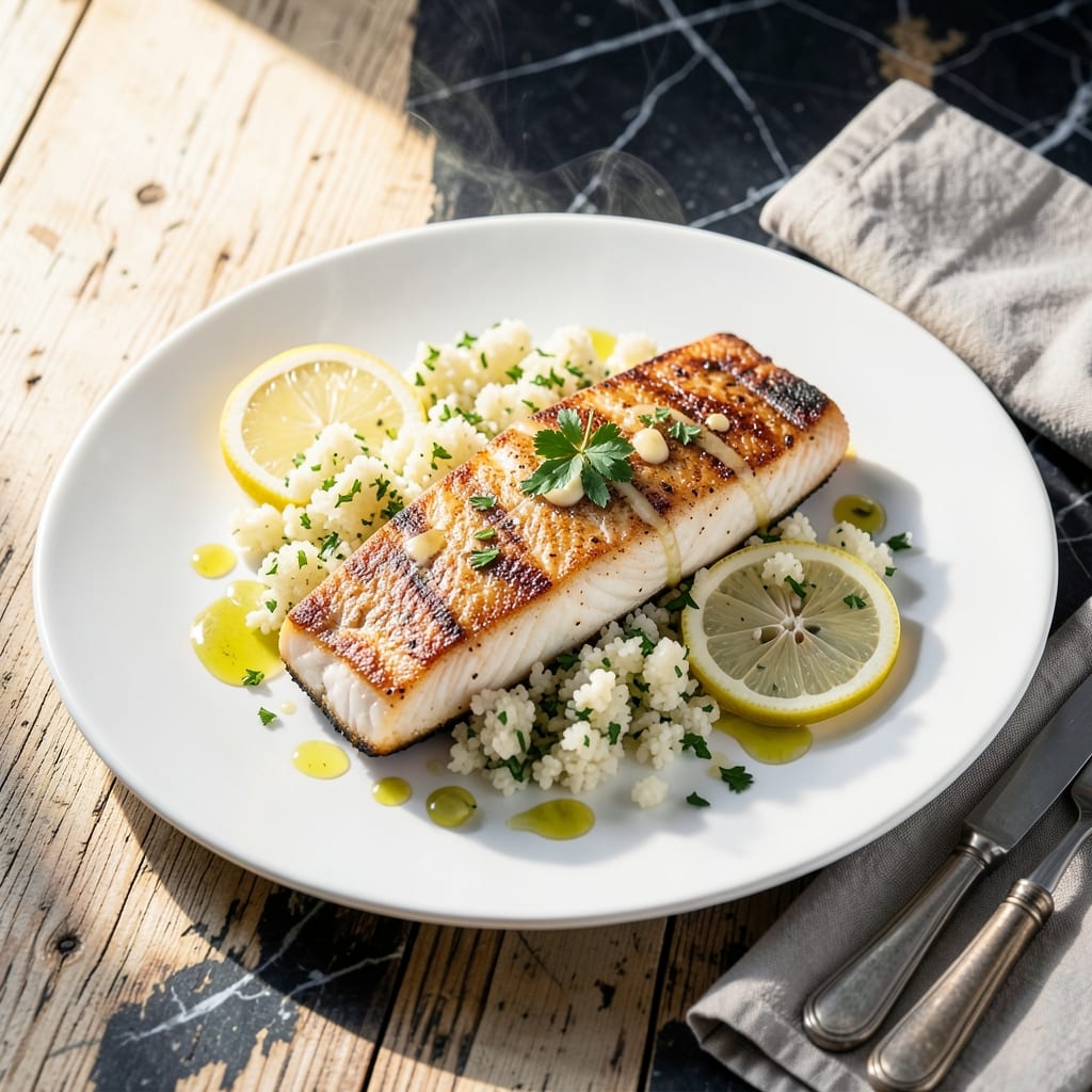 Fish And Cauliflower Rice Recipe: Light and Flavorful Low-Carb Meal