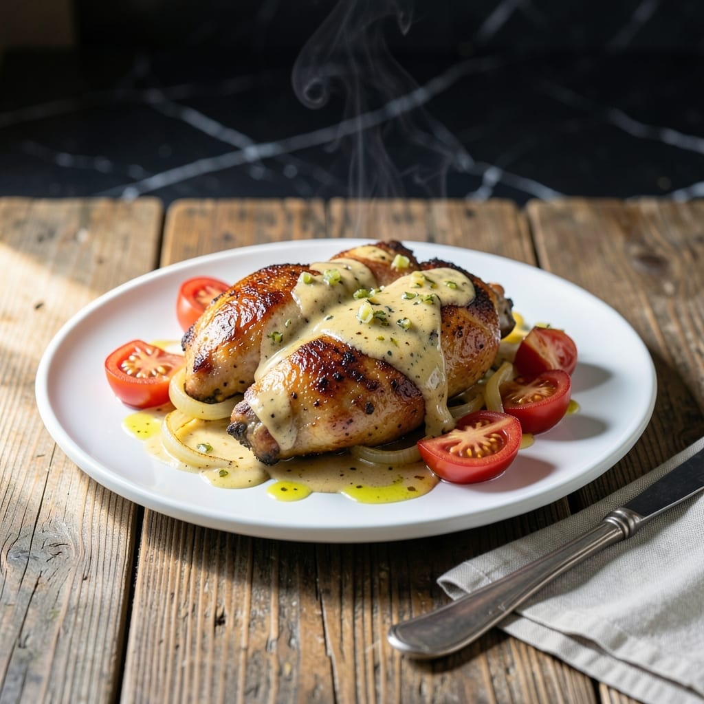 Recipe for Chicken Moly: Afghan Comfort With Creamy Tomato Sauce Recipe for Chicken Moly: Afghan Comfort With Creamy Tomato Sauce
