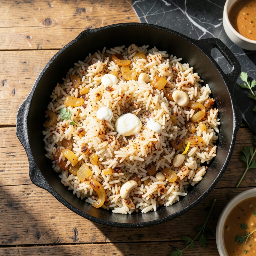 Oven Baked Rice Recipe With Onion Soup Mix: Savory One-Pot Simplicity Oven Baked Rice Recipe With Onion Soup Mix: Savory One-Pot Simplicity