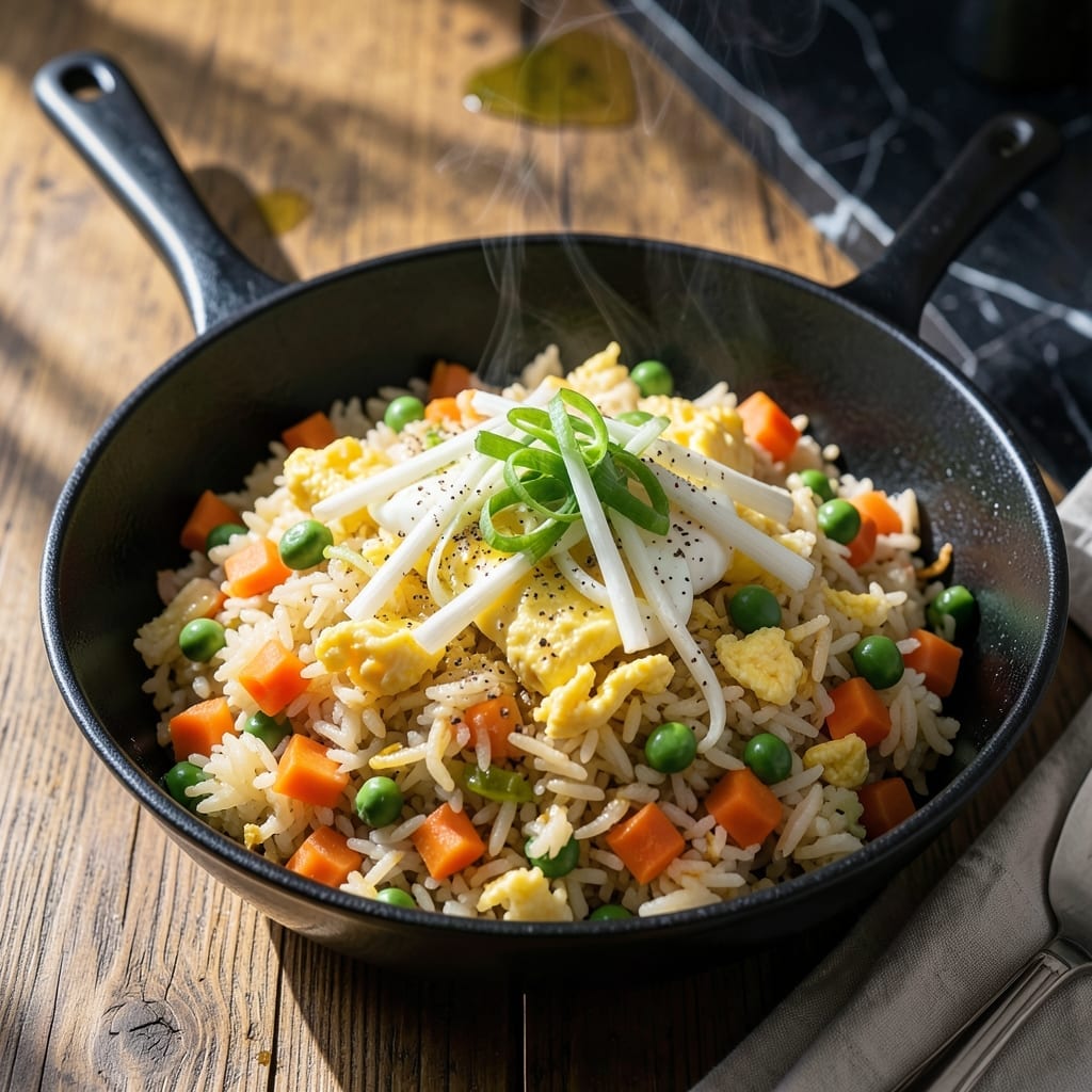 Fast Easy Fried Rice Recipe: Wok-Tossed Savory Delight Fast Easy Fried Rice Recipe: Wok-Tossed Savory Delight