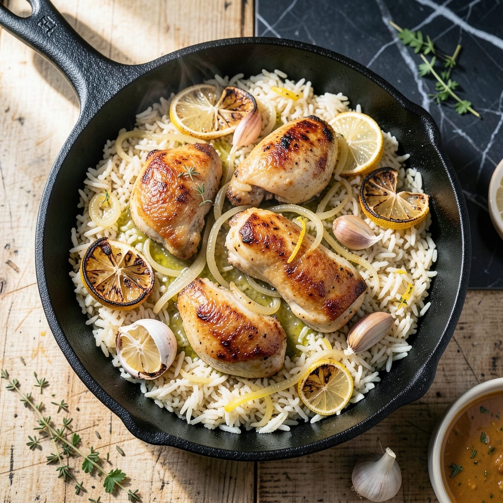 Greek Chicken and Rice Casserole Recipe: Mediterranean Flavors in One Dish