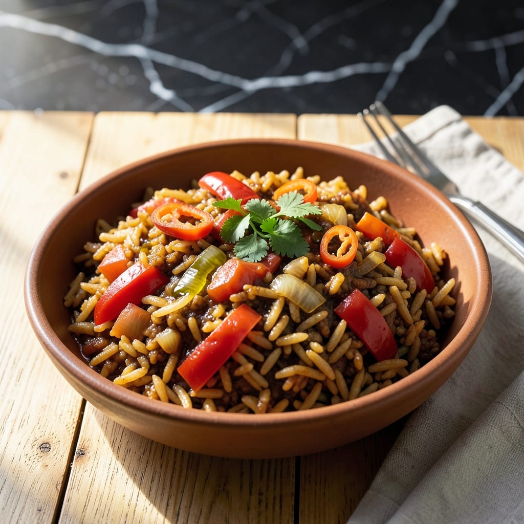 Jollof Rice Recipe Liberia: West African One-Pot Spice Infusion
