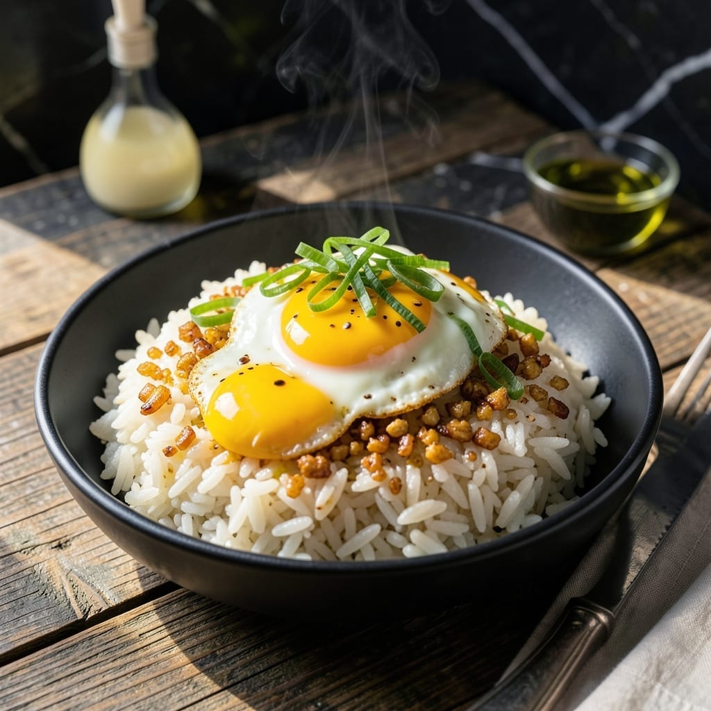 Garlic Egg Rice Recipe: Savory Breakfast in a Bowl
