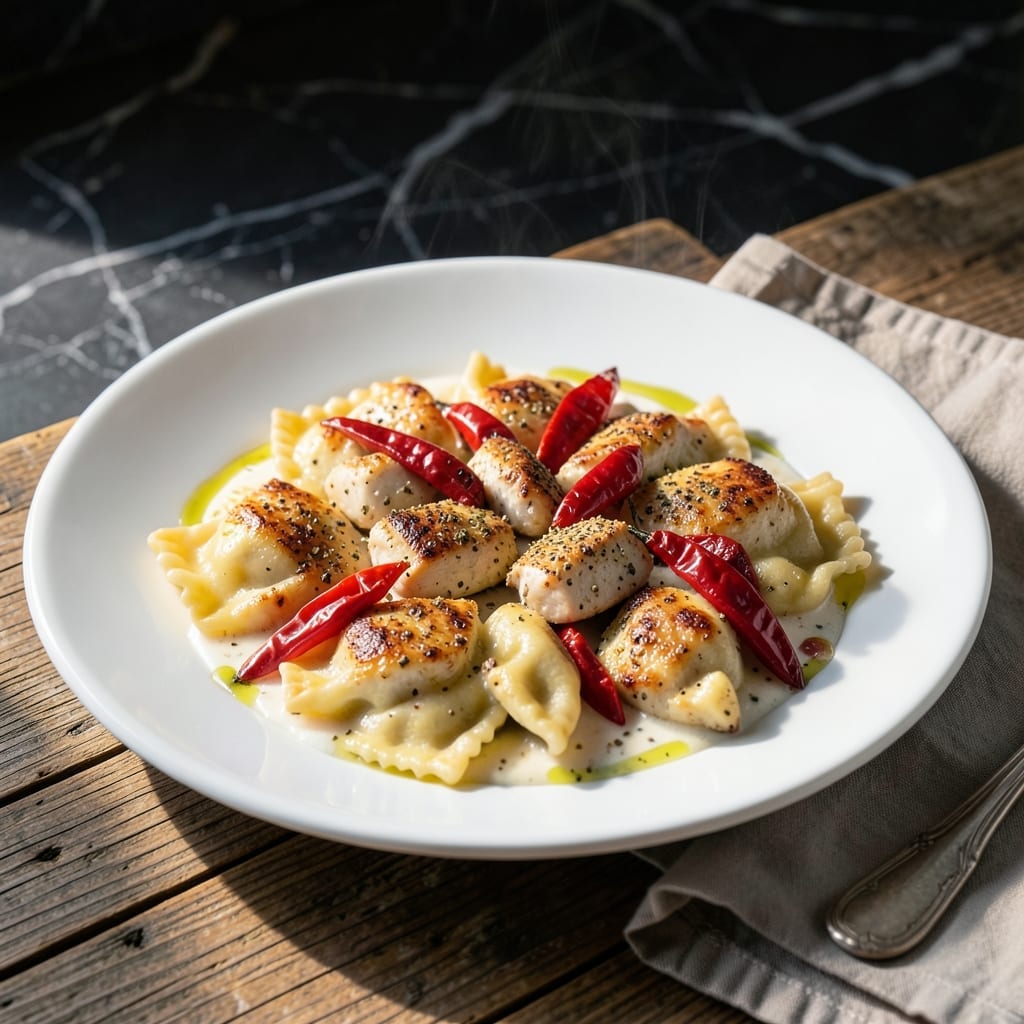 Marry Me Chicken Ravioli Recipe: Creamy Red Pepper Romance