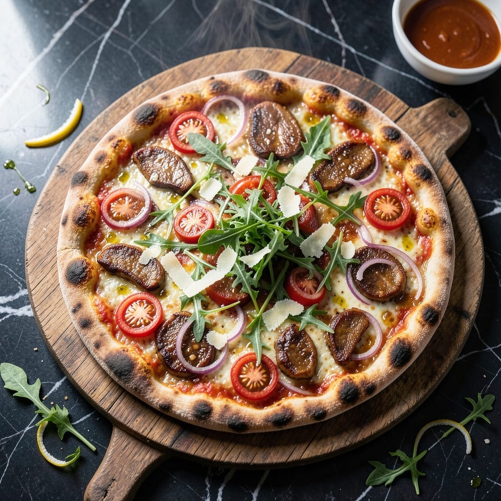 Chicken Liver Pizza Recipe: Bold Umami Topping on Crispy Crust