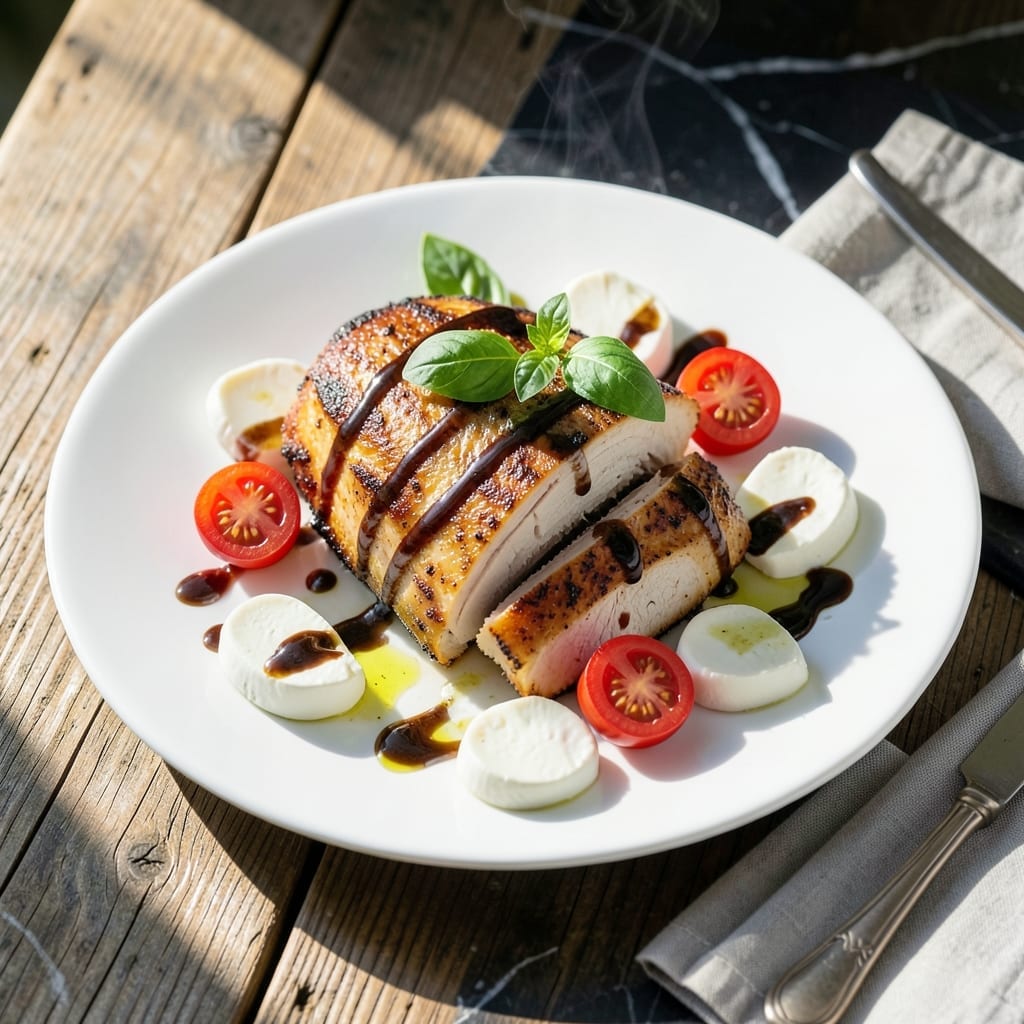 Chicken Caprese Recipe: Tomato Basil Freshness with Melty Mozzarella Chicken Caprese Recipe: Tomato Basil Freshness with Melty Mozzarella