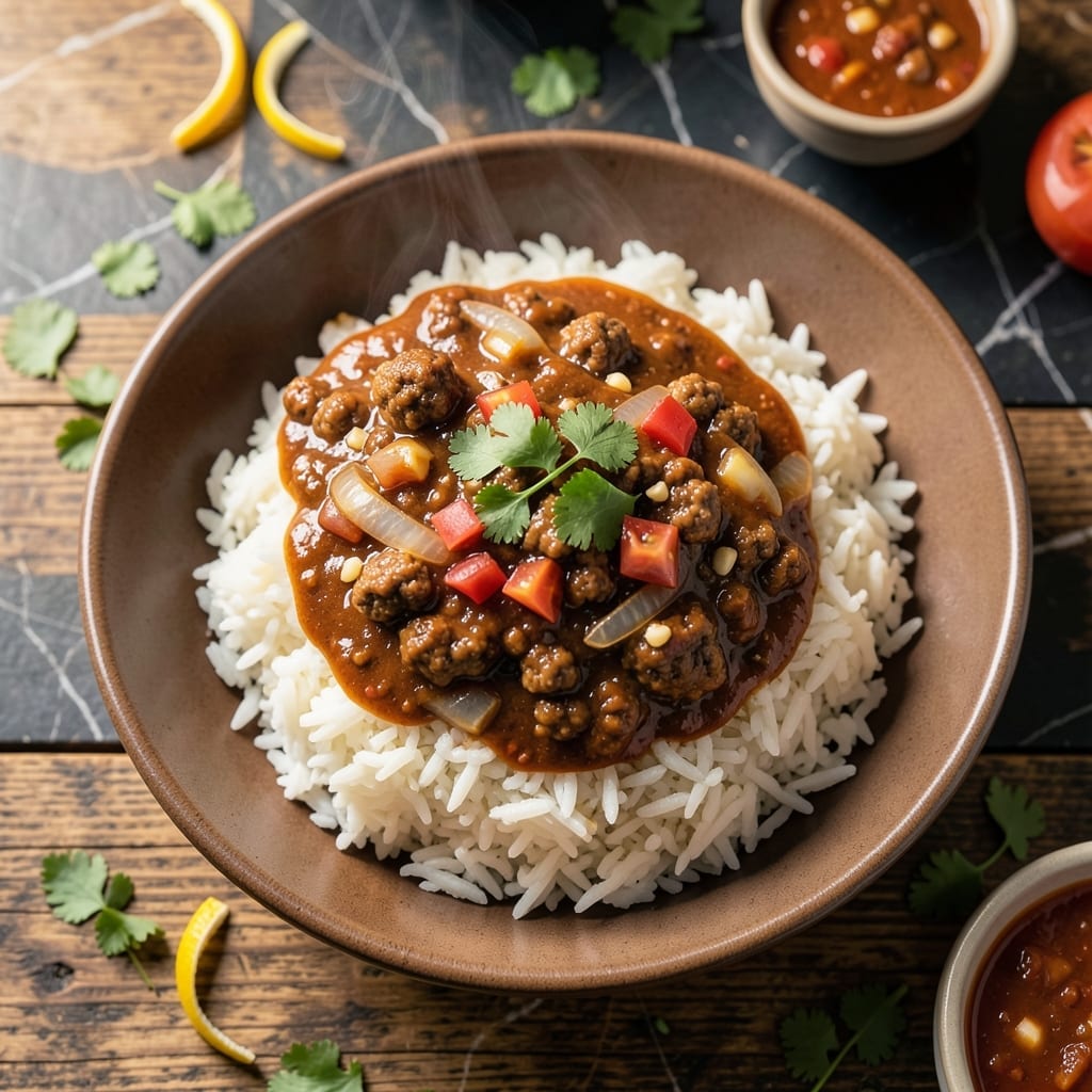 Chili Over Rice Recipe: Hearty Tex-Mex Bowl With Bold Spices
