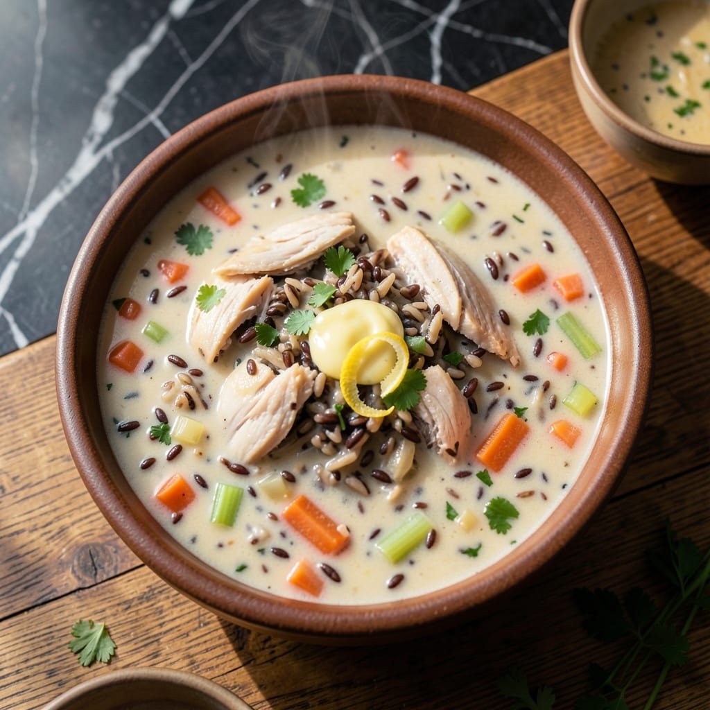 Copycat Panera Bread Chicken and Wild Rice Soup Recipe: Creamy Herb-Infused Comfort