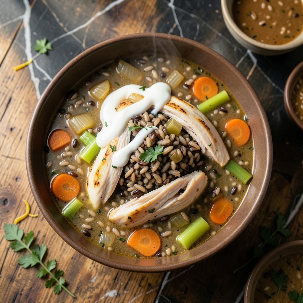 Instant Pot Wild Rice Soup Recipe: Earthy Grains in Savory Broth Instant Pot Wild Rice Soup Recipe: Earthy Grains in Savory Broth