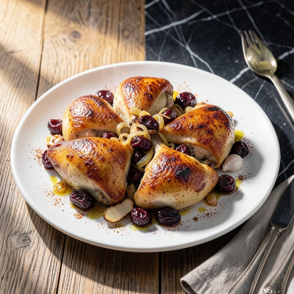 Chicken and Prunes Recipe: Moroccan Sweet-Savory Tagine