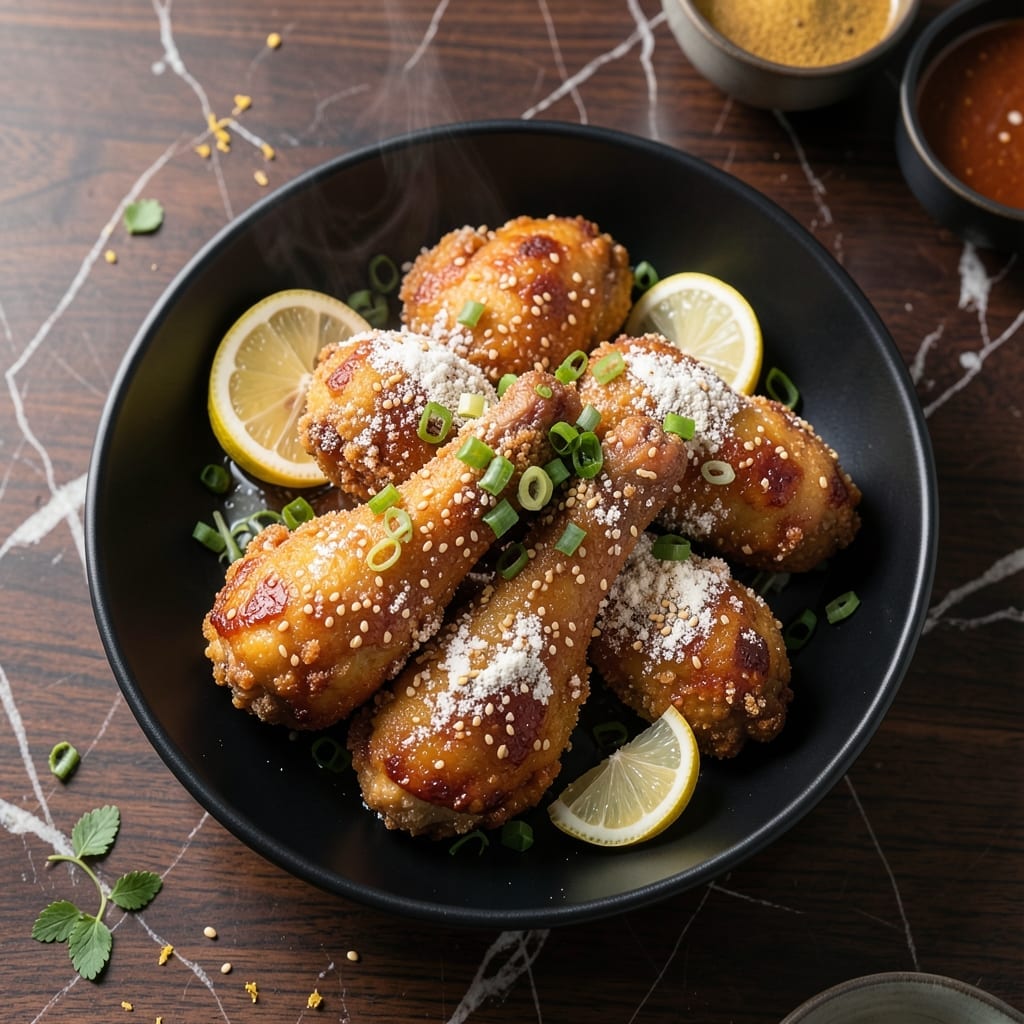 Sesame Fried Chicken Recipe: Crunchy Coating With Nutty Aroma