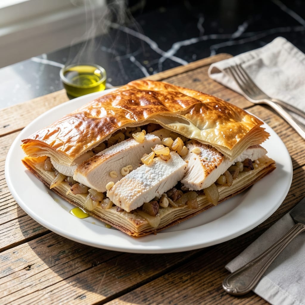 Chicken Phyllo Recipe: Crispy Layers With Savory Filling