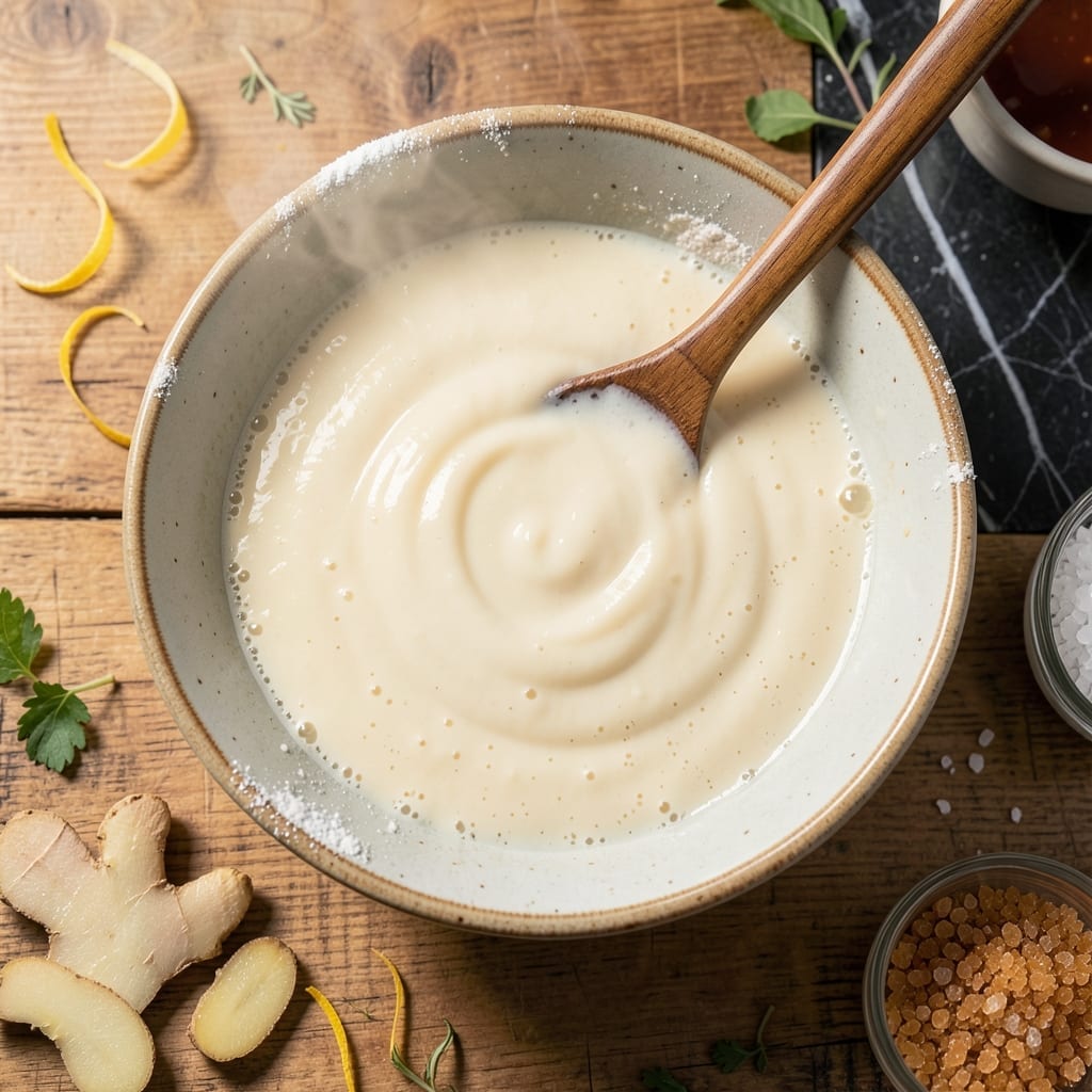 Fermented Rice Flour Recipe: Tangy Base for Authentic Condiments