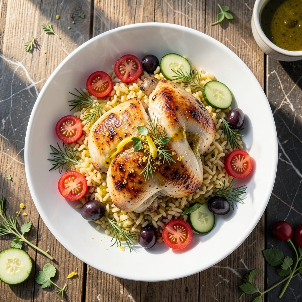 Greek Mediterranean Chicken Recipe: Lemon-Oregano Marinade for Juicy Bites