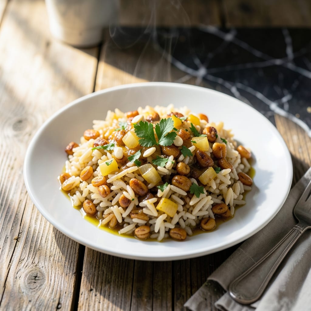 Greek Rice Pilaf Recipe: Lemon-Infused Herbed Perfection Greek Rice Pilaf Recipe: Lemon-Infused Herbed Perfection