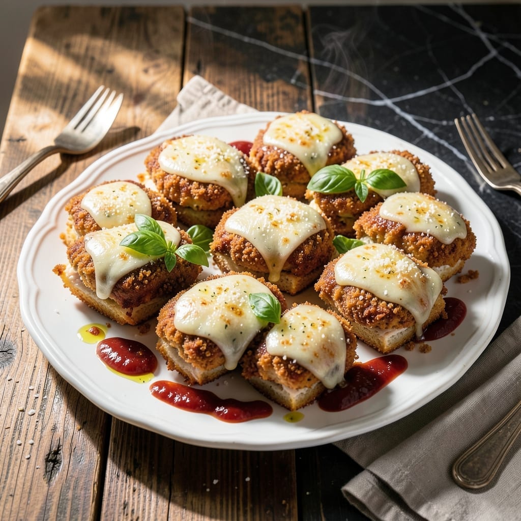 Chicken Parmesan Sliders Recipe: Mini Melts With Italian Flair