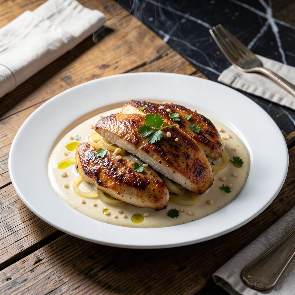 Creamy White Chicken Recipe: Velvety Sauce With Tender Bites Creamy White Chicken Recipe: Velvety Sauce With Tender Bites