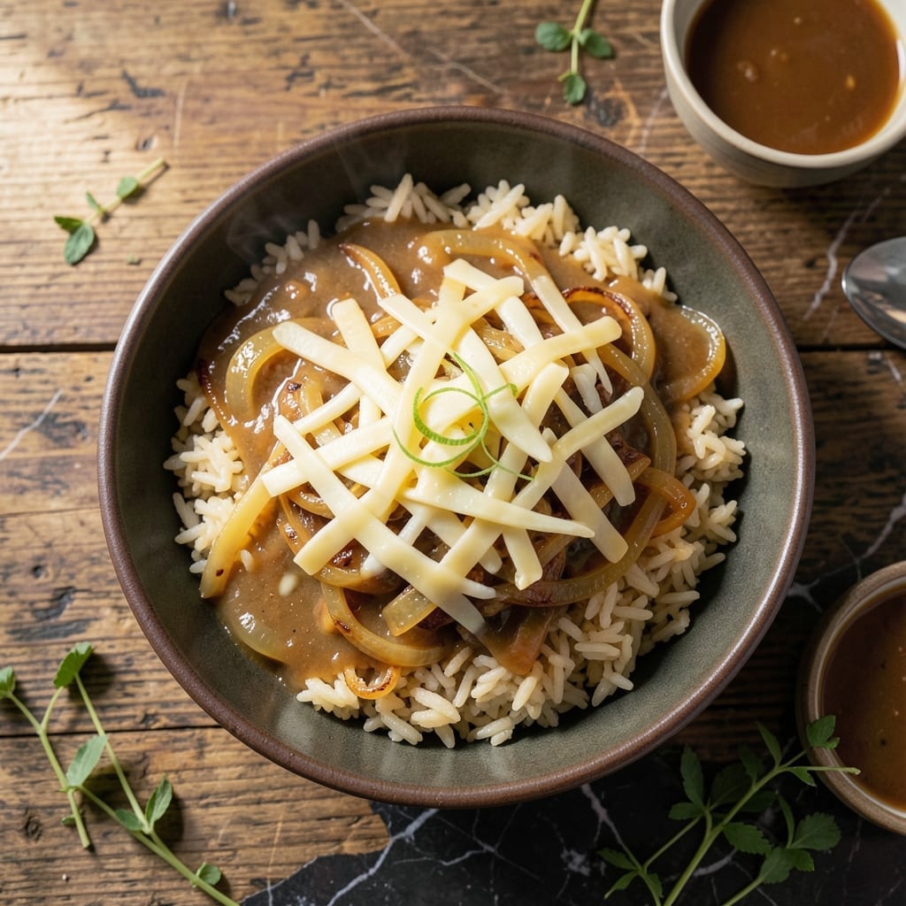 Campbell's French Onion Soup Rice Recipe: Cheesy One-Pot Comfort Campbell's French Onion Soup Rice Recipe: Cheesy One-Pot Comfort