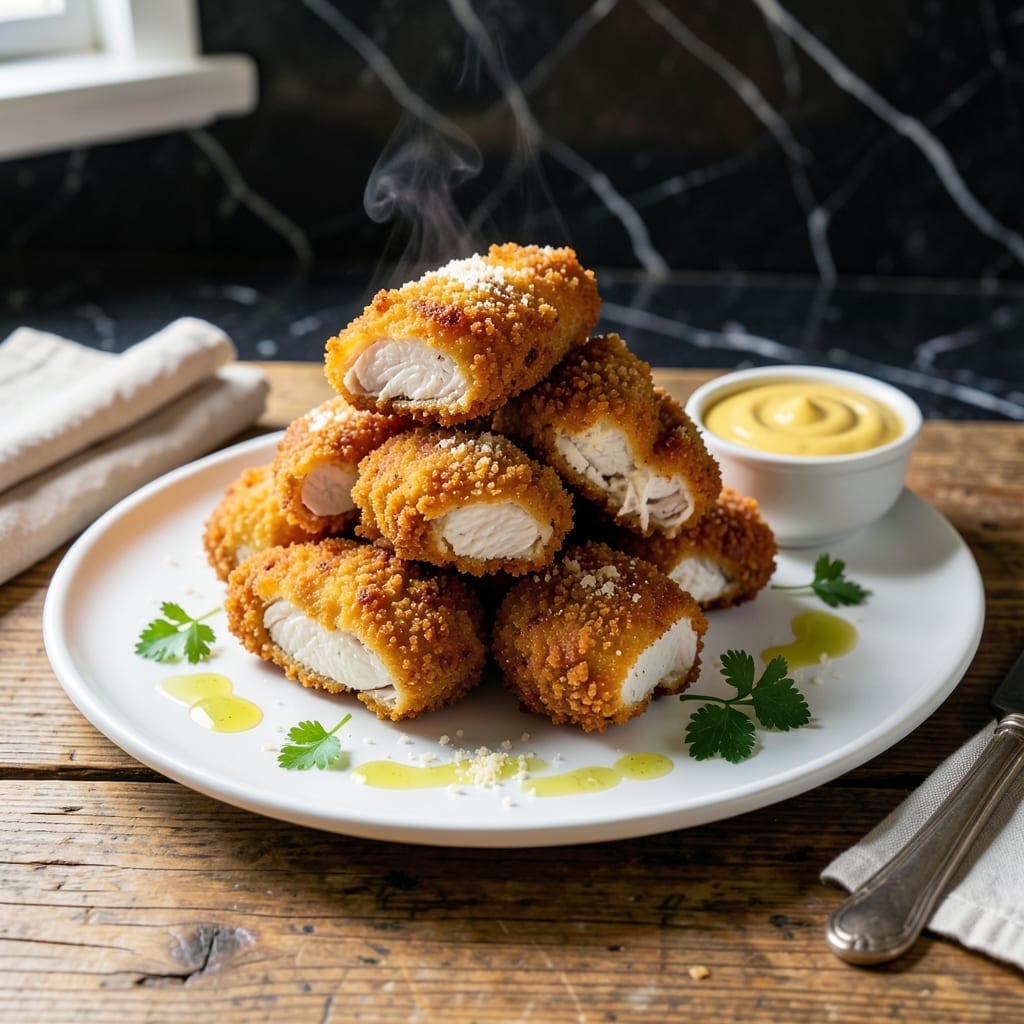 Homemade Chicken Fingers Recipe: Panko-Crusted Crunch With Hidden Veggie Boost Homemade Chicken Fingers Recipe: Panko-Crusted Crunch With Hidden Veggie Boost