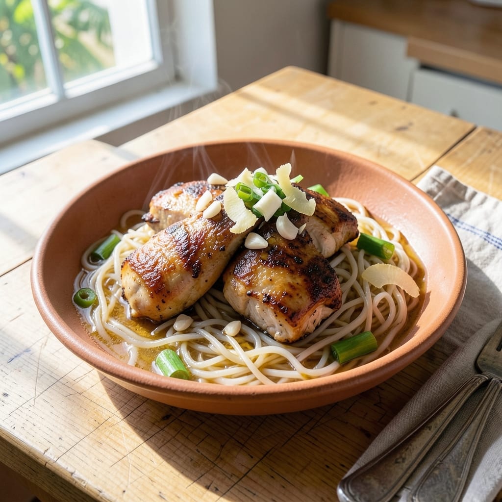 Hawaiian Chicken Long Rice Recipe: Island-Inspired Noodle Comfort Hawaiian Chicken Long Rice Recipe: Island-Inspired Noodle Comfort