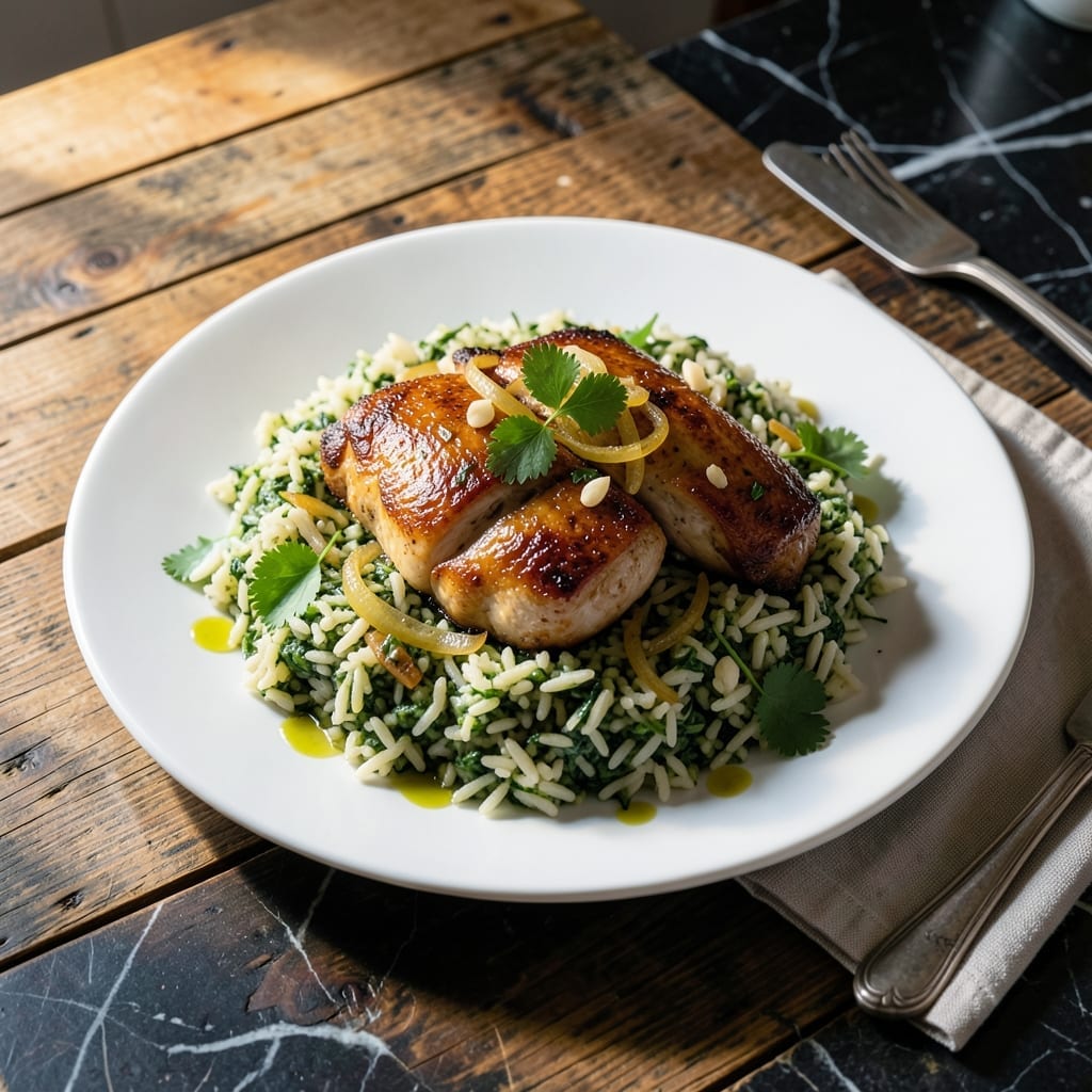 Peruvian Green Rice And Chicken Recipe: Vibrant Herb-Infused One-Pot Meal