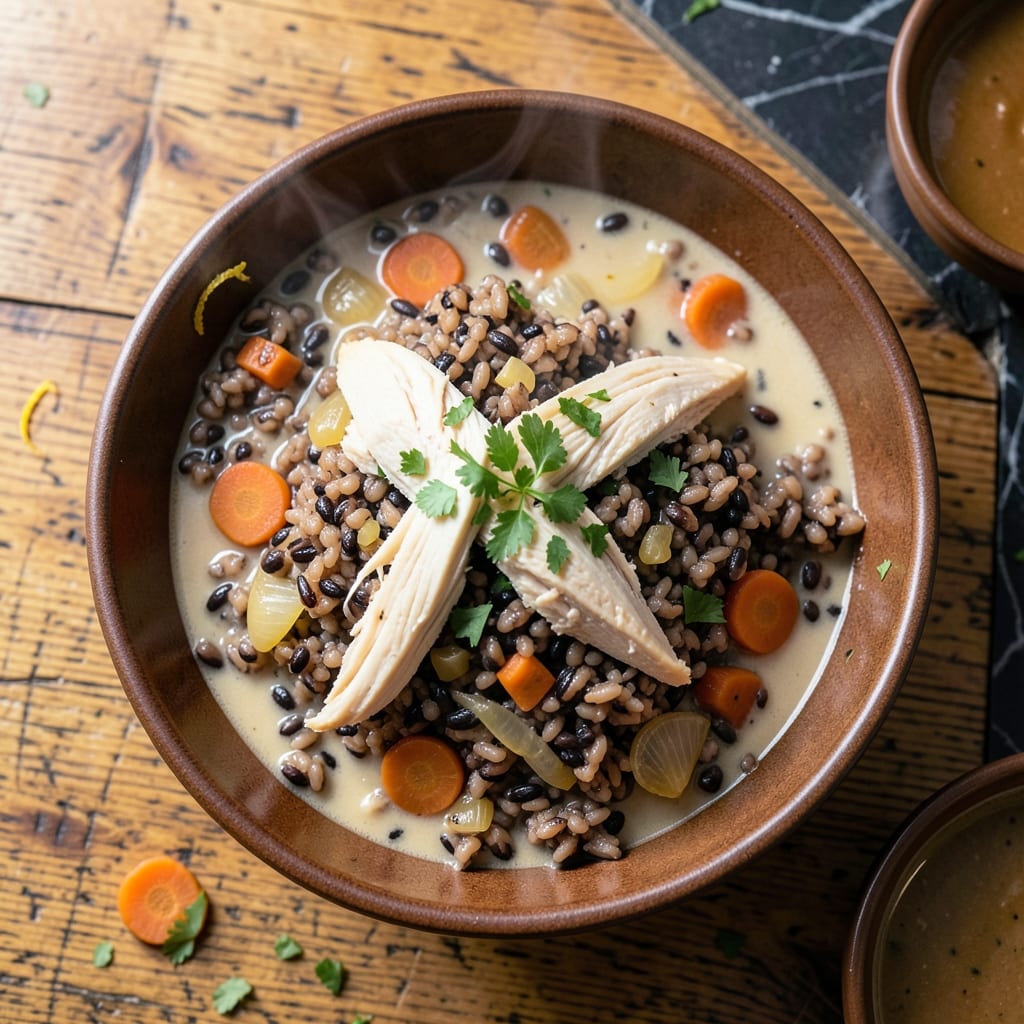 Chicken Wild Rice Soup Recipe Dairy Free: Nutty Grains in Rich Broth Chicken Wild Rice Soup Recipe Dairy Free: Nutty Grains in Rich Broth