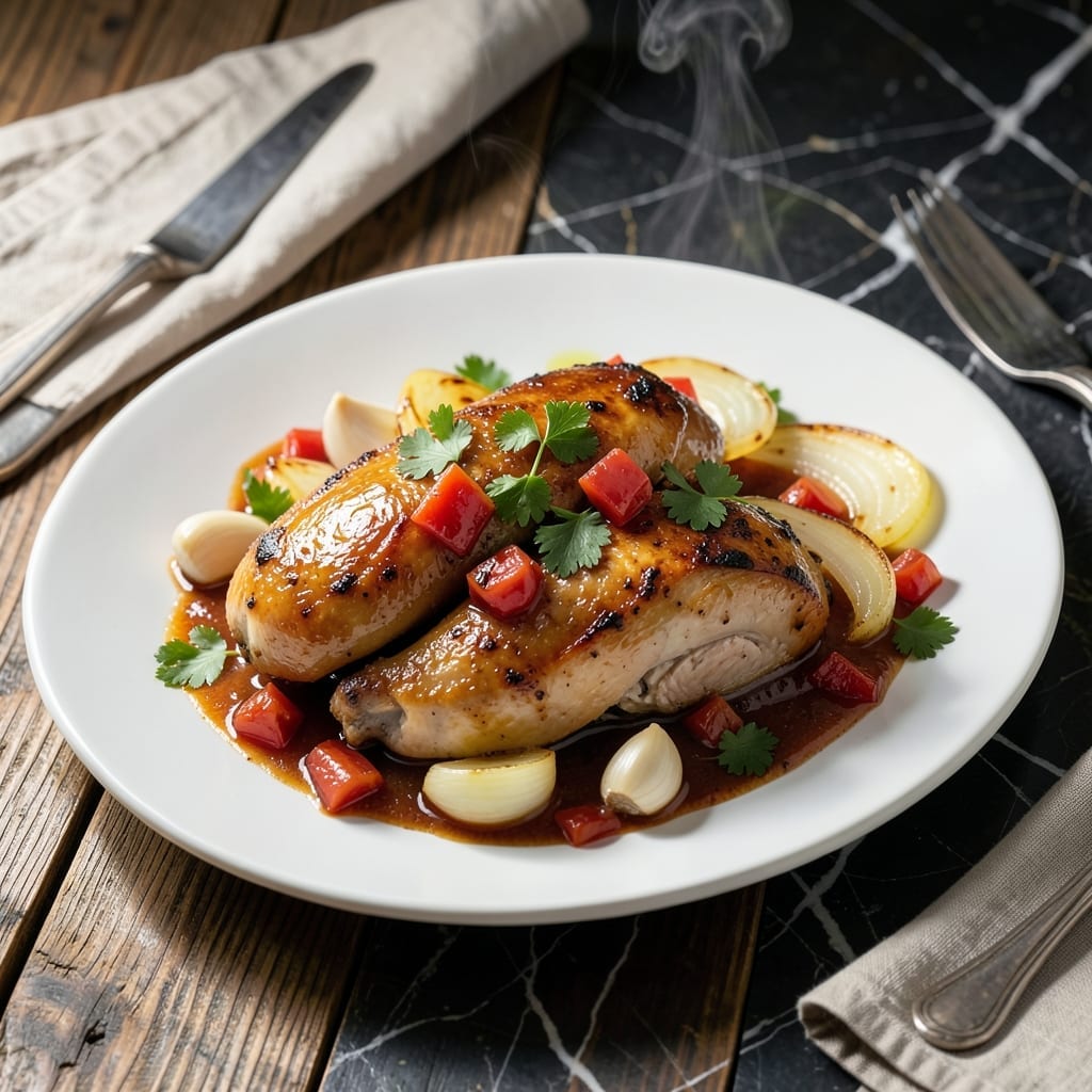 Slowcooker Chicken Recipe: Set-It-And-Forget-It Savory Feast Slowcooker Chicken Recipe: Set-It-And-Forget-It Savory Feast