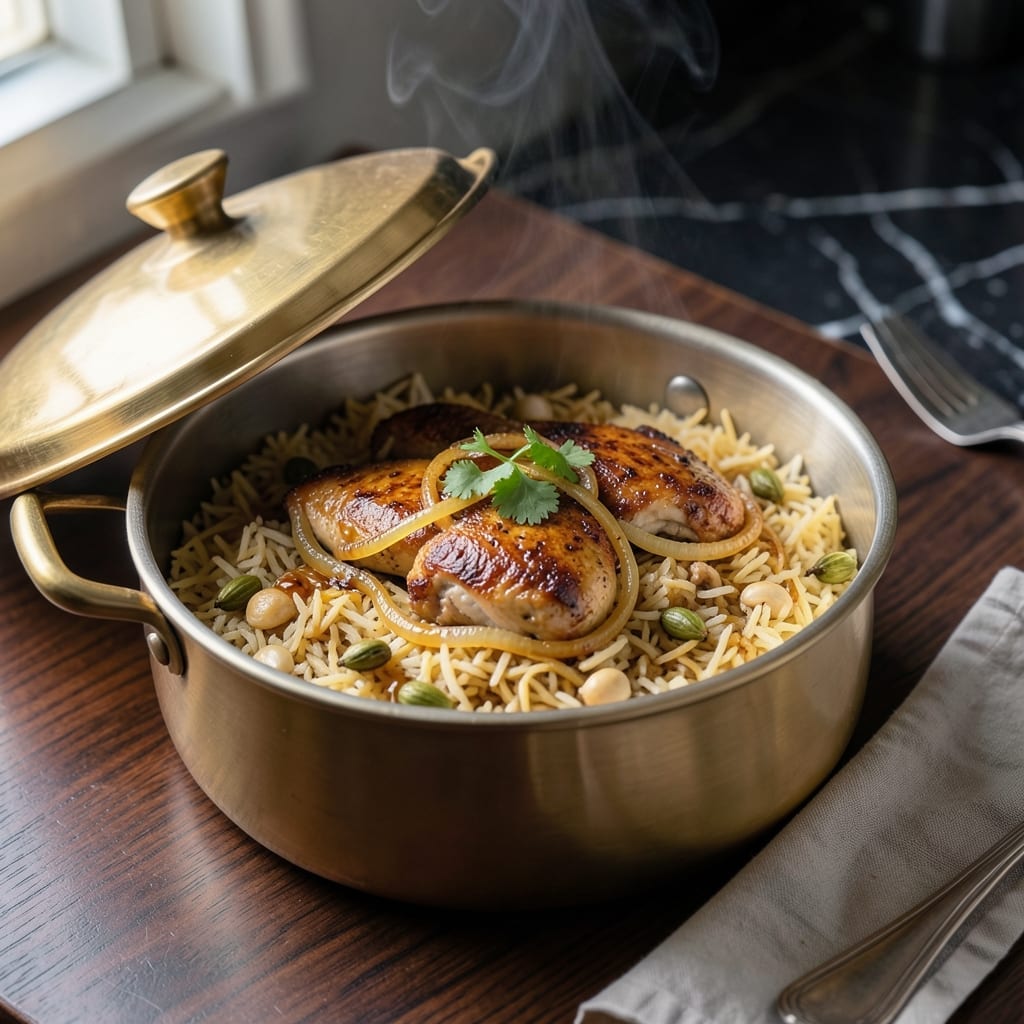 One Pot Chicken Rice Recipe Indian: Fragrant Spices and Tender Bites