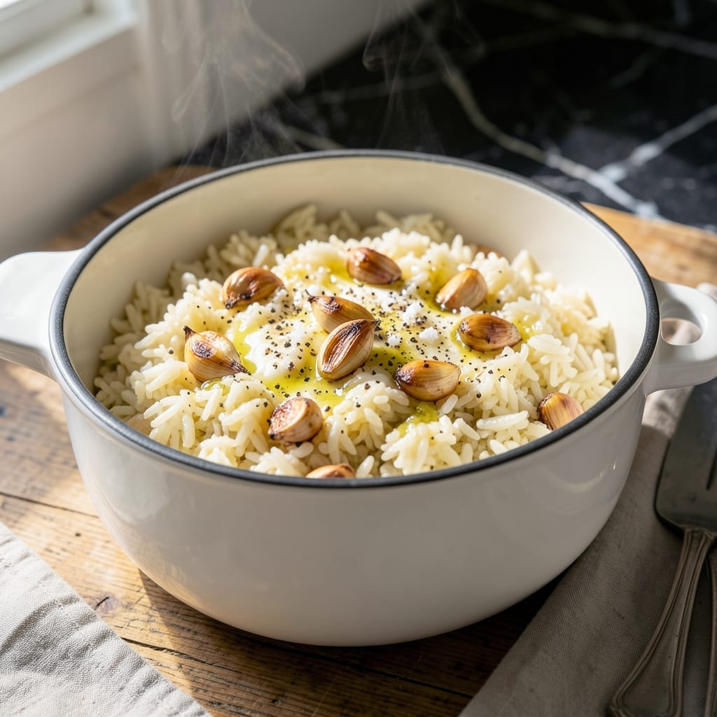 Garlic Rice Cooker Recipe: Hands-Off Savory Side in Minutes