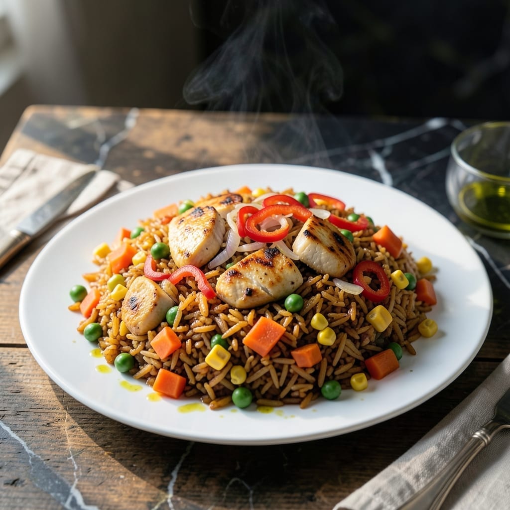Fried Rice Nigeria Recipe: West African Spiced One-Pot Delight