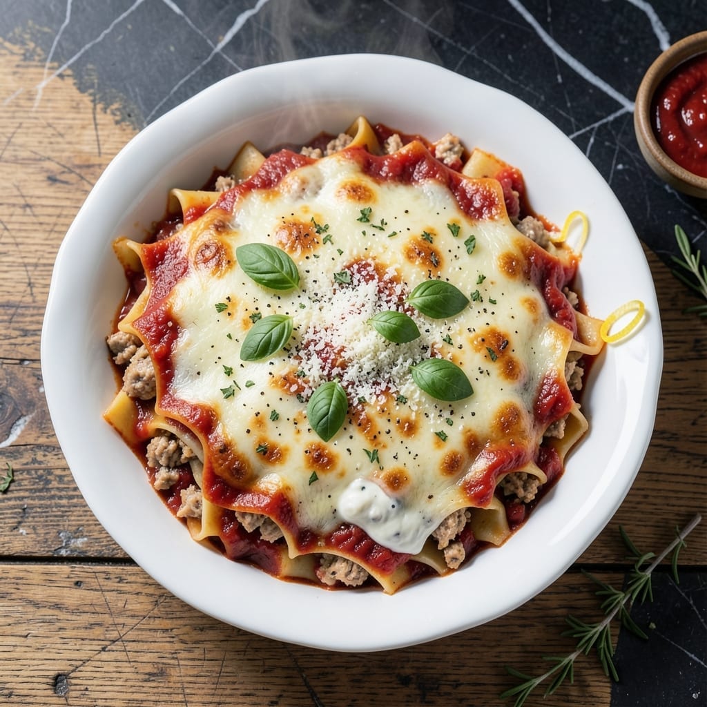 Ground Chicken Lasagna Recipe: Layered Cheese and Herb Comfort Ground Chicken Lasagna Recipe: Layered Cheese and Herb Comfort