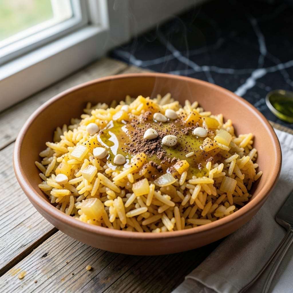 Homemade Yellow Rice Recipe: Turmeric-Infused Golden Grains