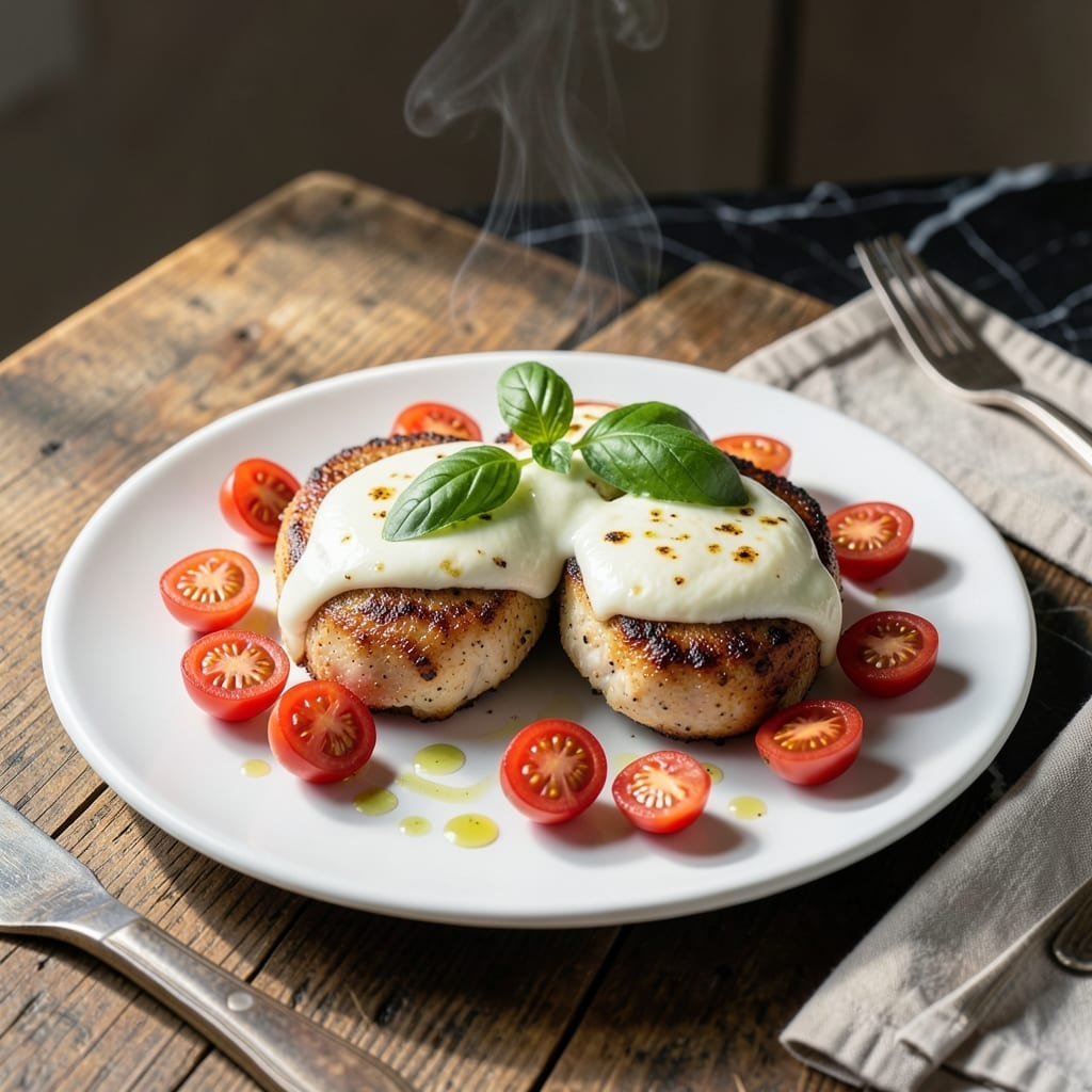 Margherita Chicken Recipe: Tomato-Basil Freshness Over Tender Cutlets Margherita Chicken Recipe: Tomato-Basil Freshness Over Tender Cutlets