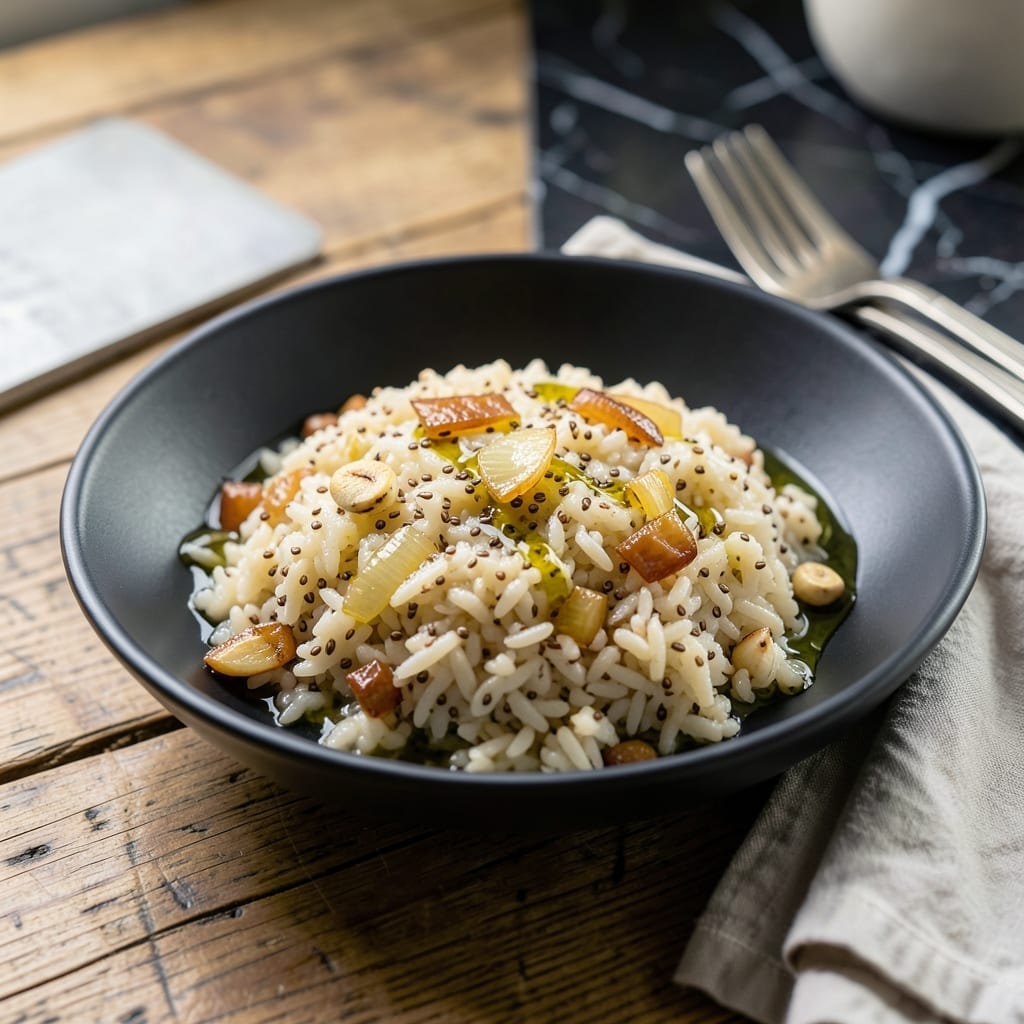 Flax Seeds Rice Recipe: Nutty One-Pot Meal with Earthy Depth