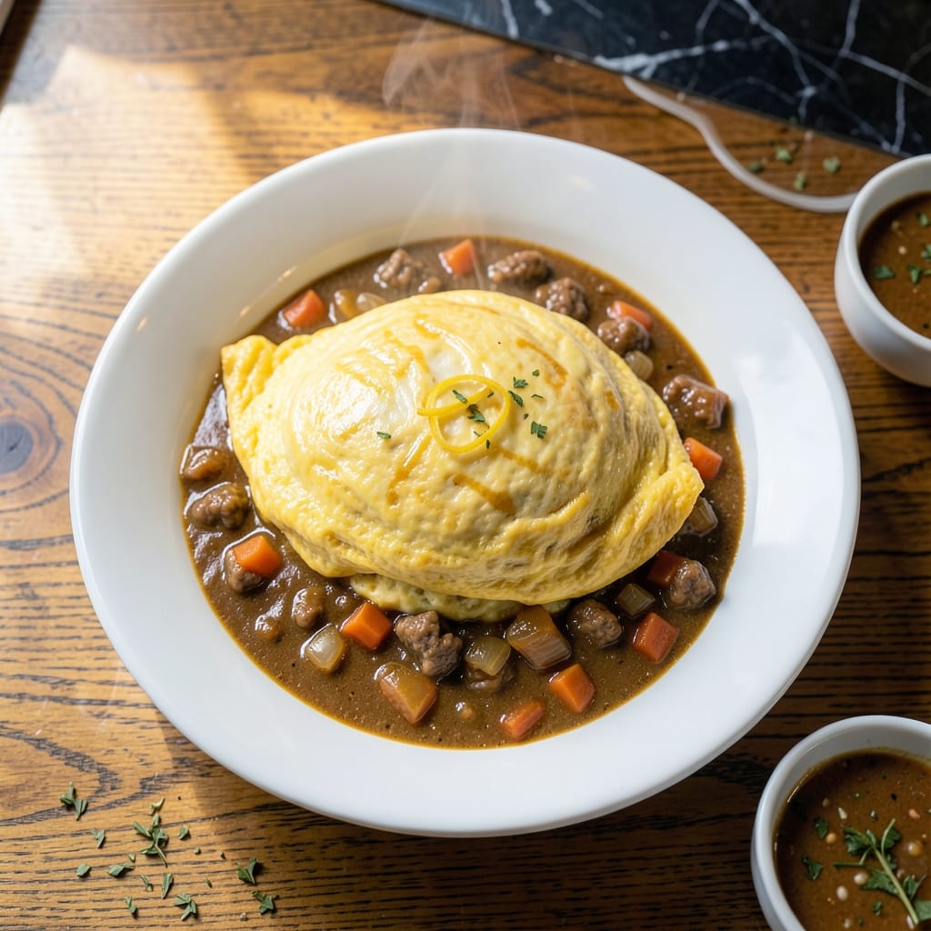 Curry Omurice Recipe: Japanese Comfort With Fluffy Egg Wrap Curry Omurice Recipe: Japanese Comfort With Fluffy Egg Wrap