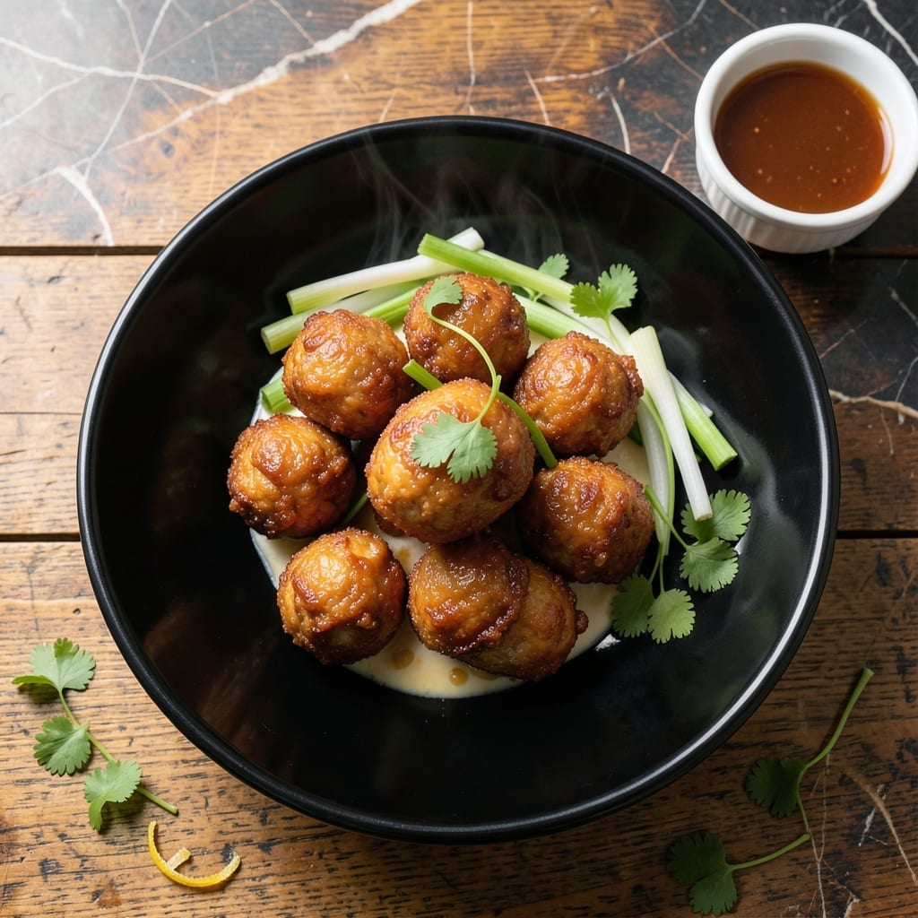 Chinese Chicken Balls Recipe: Double-Fried Crispy Delight Chinese Chicken Balls Recipe: Double-Fried Crispy Delight
