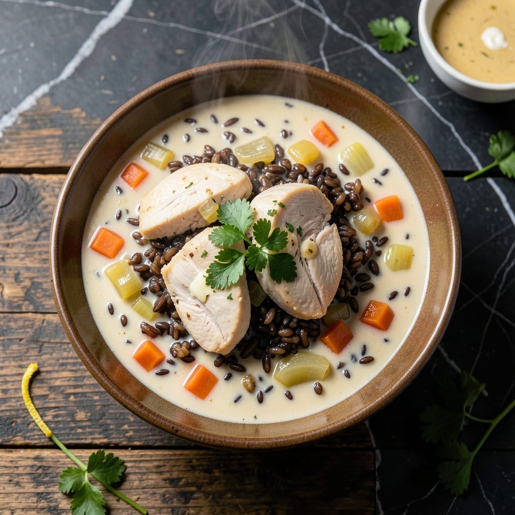 Creamy Chicken and Wild Rice Soup Recipe Slow Cooker: Set-It-and-Forget-It Comfort Creamy Chicken and Wild Rice Soup Recipe Slow Cooker: Set-It-and-Forget-It Comfort