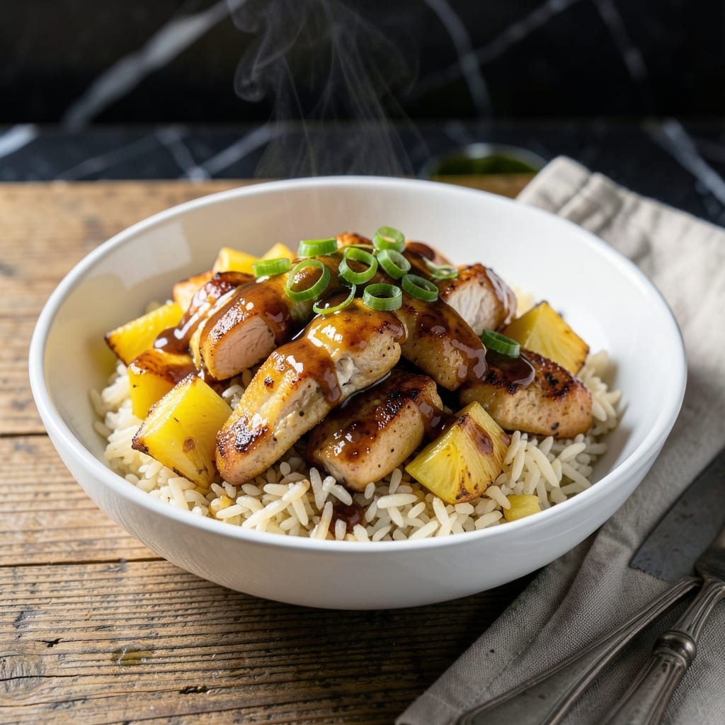 Chicken Pineapple Stir Fry Rice Recipe: Tropical Sweet and Savory Wok Delight